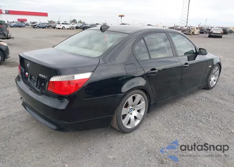 2004 BMW 530I из США, поврежденный, VIN WBANA73564B810811